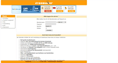 Desktop Screenshot of freemailer.ch